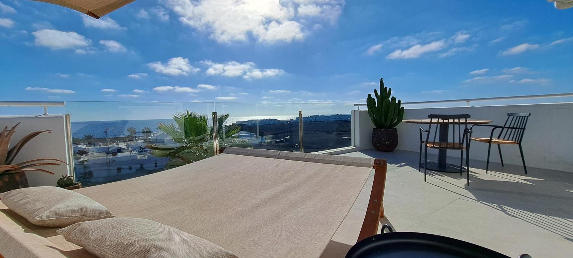 Cocomar II ~ Ocean View Loft Lägenhet Guatiza Exteriör bild